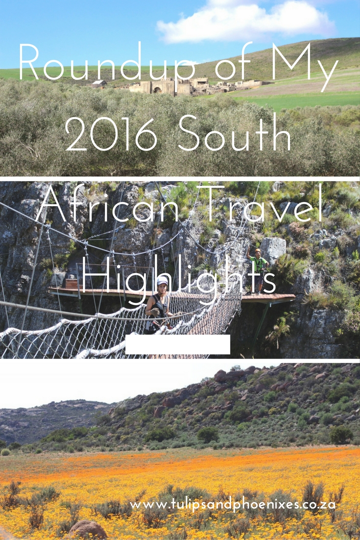 2016 south african travel highlights